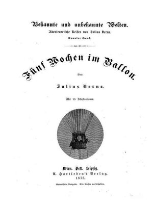 cover image of Fünf Wochen im Ballon (Illustrierte Originalausgabe)